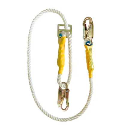 Línea de Conexión Regulable de Cabo Torcido de 5/8″ con dos Ganchos de 3/4″