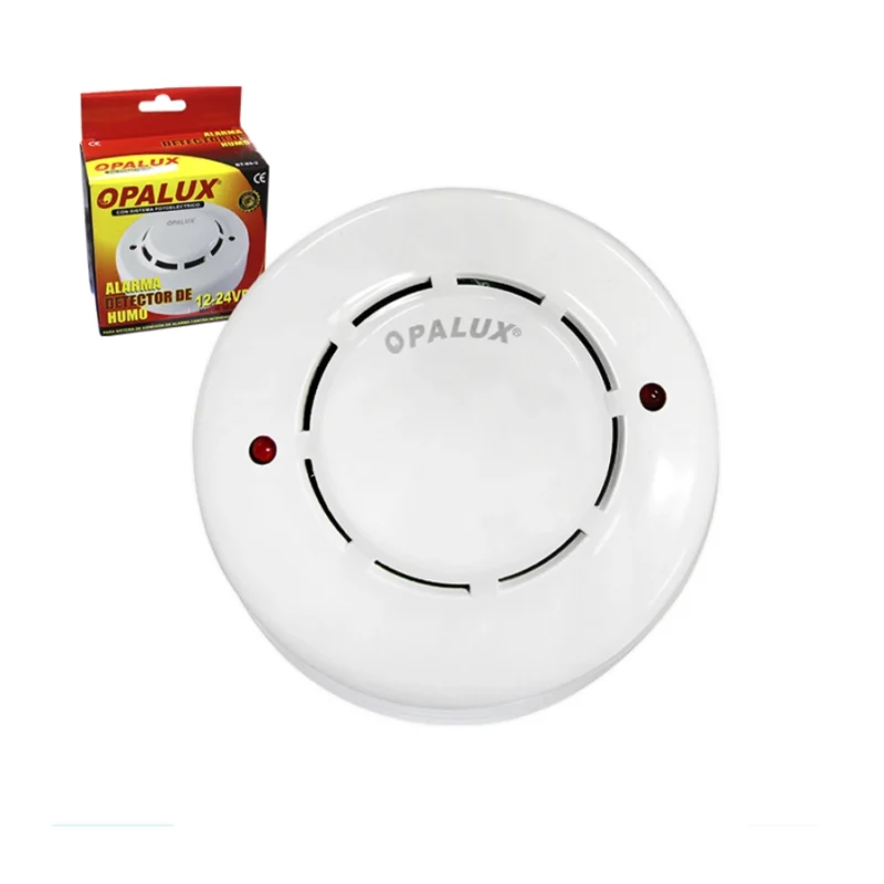 Detector de humo 12-24vdc opalux