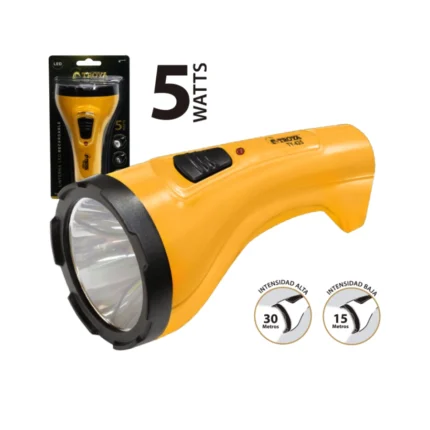 Linterna led troya amarillo