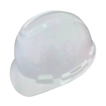 Casco de seguridad Stark marca Clute, tipo industrial con alta resistencia para construcción y trabajos eléctricos