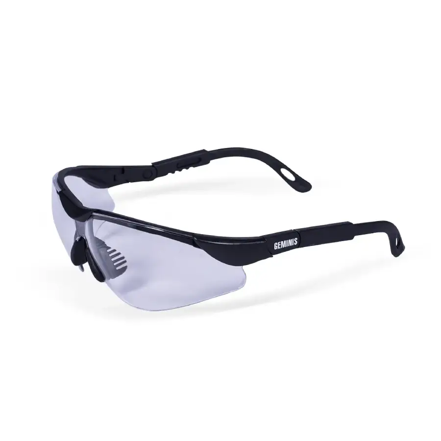 Lente Geminis Clute, gafas de seguridad industrial con protección UV y diseño ergonómico