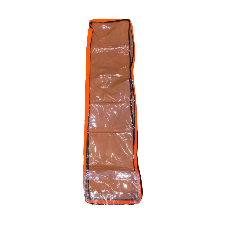 Funda de Camilla Mica Nacional transparente y resistente, ideal para protección y traslado de pacientes en rescates – Center Force