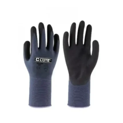Guante Super Grip NBR Clute con recubrimiento de nitrilo, brinda agarre firme y alta resistencia a aceites – Center Force