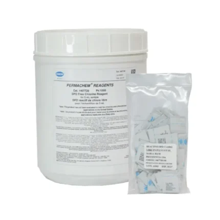 Reactivo DPD Cloro Libre en Polvo P/5 ML con medición precisa que permite analizar concentración de cloro en agua – Center Force