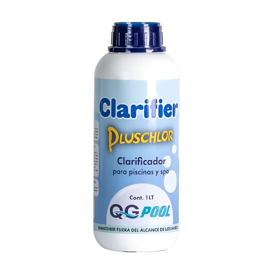 Clarifier Pluschlor clarificador líquido para mejorar la transparencia del agua en piscinas y spas – Center Force