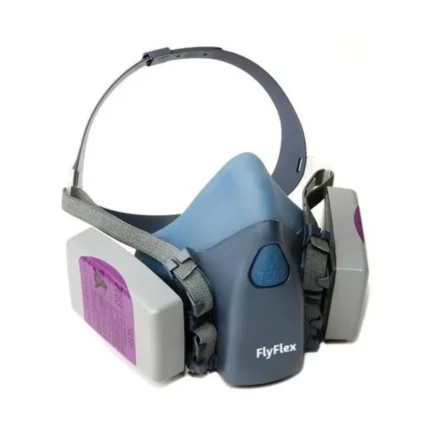 Respirador de silicona FlyFlex con cartuchos 7093 Tanque, durable, ergonómico y diseñado para máxima filtración de partículas – Center Force