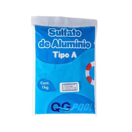 Sulfato de Aluminio QGPool coagulante y floculante para clarificar el agua de piscinas y sistemas de tratamiento – Center Force