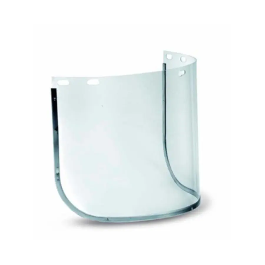 Visor de policarbonato Tanque, resistente a impactos y diseñado para protección facial en trabajos industriales – Center Force