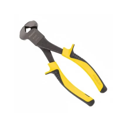Alicate Frontal Stanley, herramienta de corte transversal diseñada para cortes al ras en alambres y clavos.