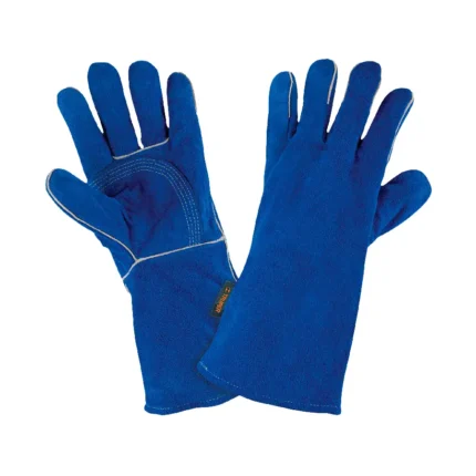 Guante de soldar reforzado Truper, resistente, seguro y diseñado para protección térmica en trabajos de soldadura – Center Force