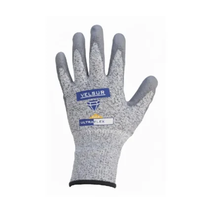 Guante Cut-5 Ultraflex Velsur, resistente al corte, flexible y diseñado para protección en trabajos industriales exigentes – Center Force