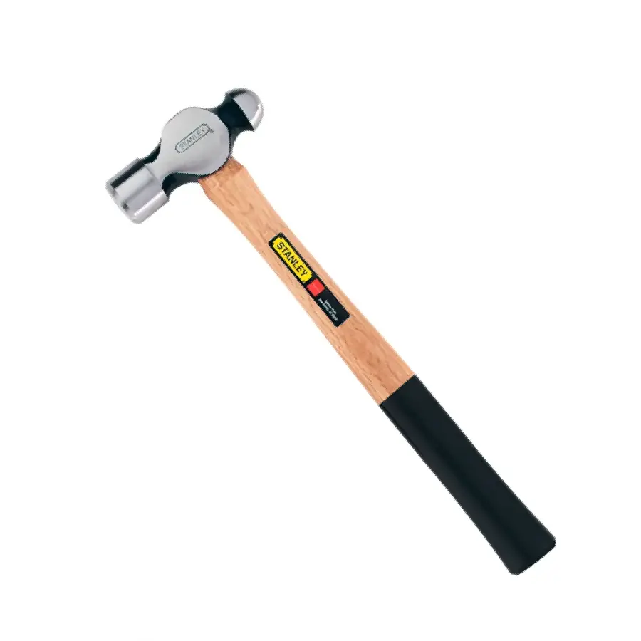 Martillo de bola Stanley, resistente y balanceado, diseñado para trabajos de metalmecánica, ajuste y golpeo controlado – Center Force