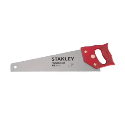 Serrucho profesional Stanley, resistente y preciso, diseñado para cortes limpios y eficientes en trabajos de carpintería y construcción – Center Force