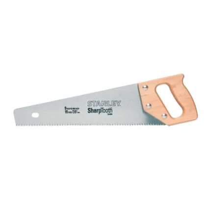 Serrucho Sharptooth Stanley, afilado y resistente, diseñado para cortes rápidos y precisos en trabajos de carpintería y construcción – Center Force