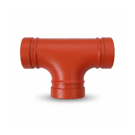 Tee ranurada UL/FM Mech, resistente, certificada y diseñada para derivaciones en sistemas contra incendios – Center Force