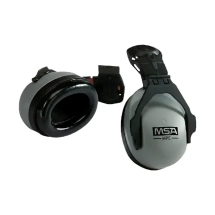 Orejera HPE 216752 MSA adaptable a casco para protección auditiva industrial