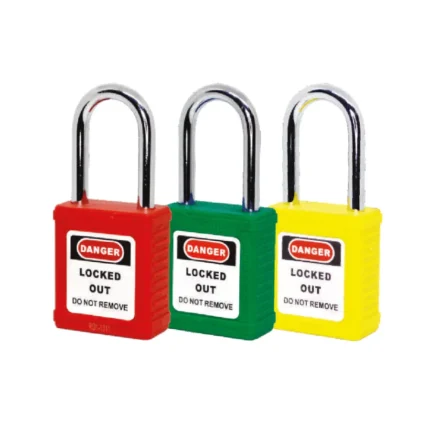 Candado de bloqueo PDL-38 Loto Master con arco de acero para sistemas de bloqueo y seguridad industrial
