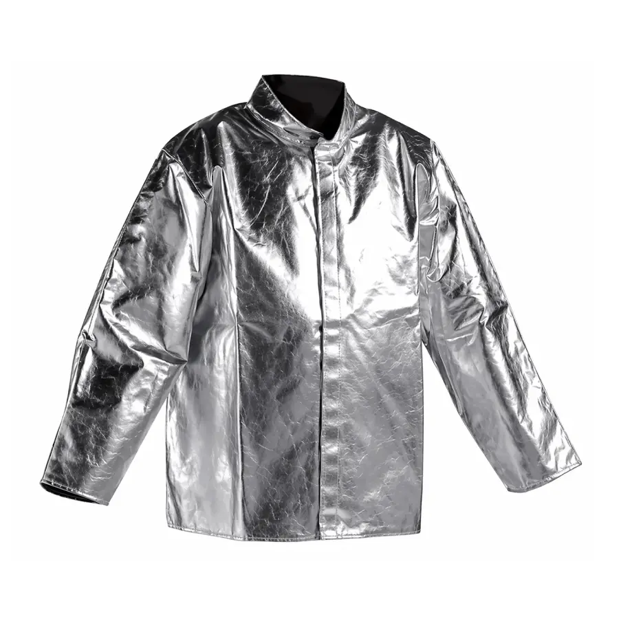 Camisa aluminizada Dickson para protección contra calor radiante en trabajos industriales de alta temperatura