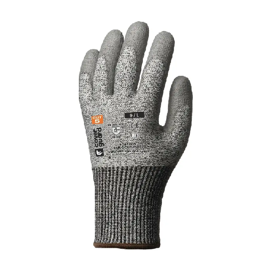Guante Eurocut P500 Coverguard con alta protección anticorte para trabajos industriales exigentes