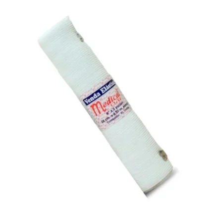 Venda elástica 8 x 5 yardas Medical para soporte y compresión en lesiones musculares y articulares