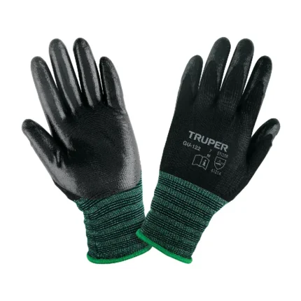 Guante Nylon GU-122 Truper para protección y manipulación segura en trabajos industriales