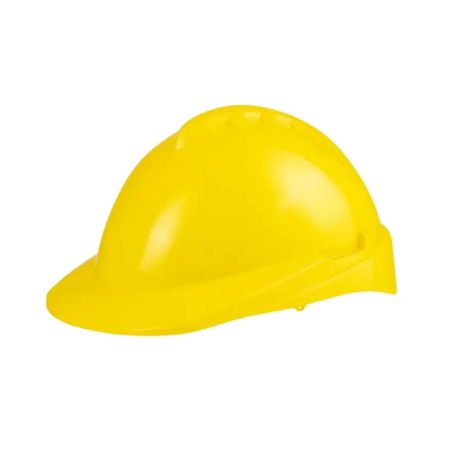 Casco Millenium Class Amarillo Libus para protección de la cabeza en trabajos industriales, construcción y minería