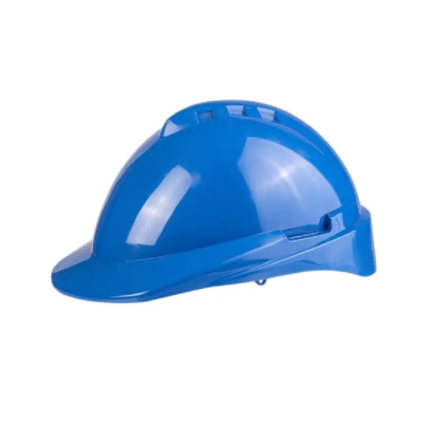 Casco Millenium Class azul libus para protección de la cabeza en trabajos industriales, construcción y minería