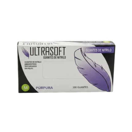 Guante de nitrilo Ultrasoft para protección de manos y manipulación segura en trabajos industriales y operativos