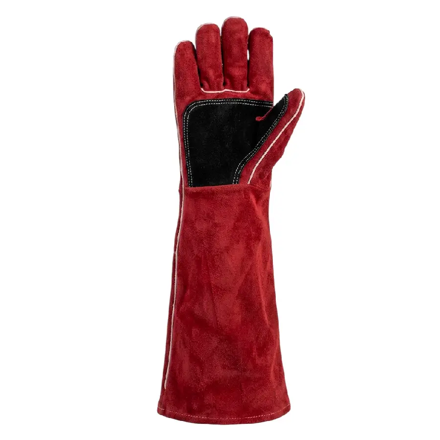 Guante RedFox 18 pulgadas Techpro para protección de manos y brazos en trabajos industriales de alto riesgo