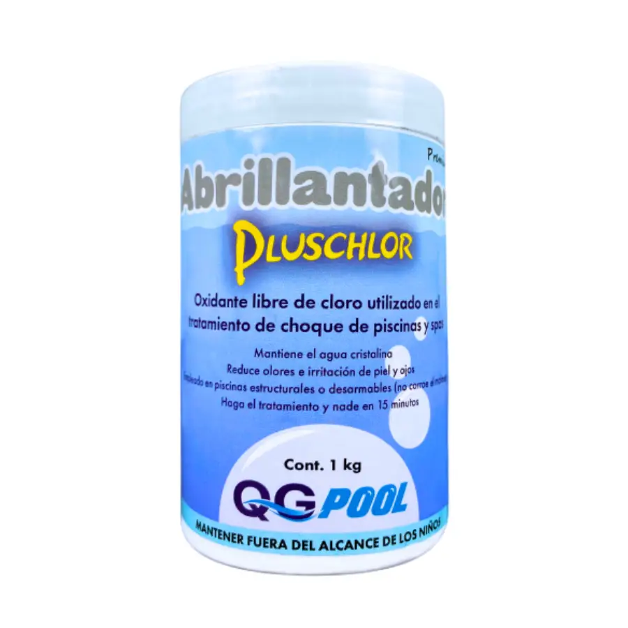 Abrillantador Pluschlor para limpieza, mantenimiento y conservación de superficies con acabado brillante