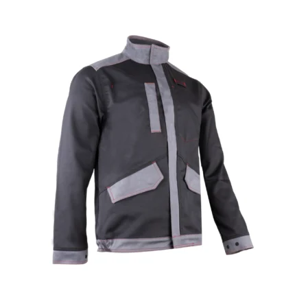 Chaqueta Taktik Coverguard para vestuario laboral, diseñada para brindar comodidad y funcionalidad durante actividades profesionales e industriales.