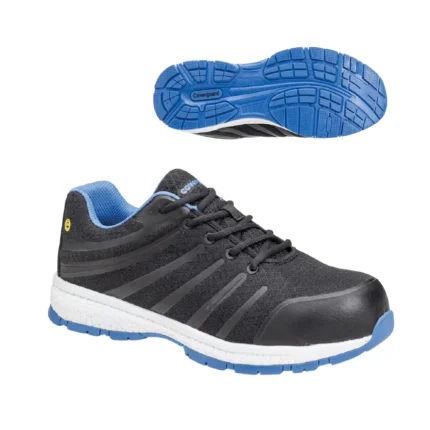 Zapatilla de Seguridad Galaxite S1P Coverguard para protección de los pies en trabajos industriales, almacenes, logística y mantenimiento.